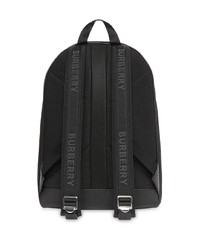 schwarzer Nylon Rucksack von Burberry