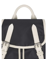 schwarzer Nylon Rucksack von Burberry