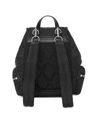 schwarzer Nylon Rucksack von Burberry