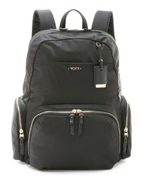 schwarzer Nylon Rucksack von Tumi