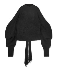 schwarzer Oversize Pullover von 16Arlington