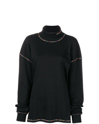 schwarzer Oversize Pullover von Aalto