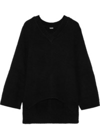 schwarzer Oversize Pullover von ADAM by Adam Lippes