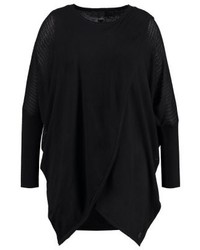 schwarzer Oversize Pullover von ADIA
