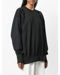 schwarzer Oversize Pullover von Y-3