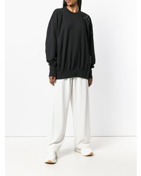 schwarzer Oversize Pullover von Y-3