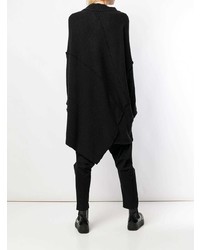 schwarzer Oversize Pullover von Rundholz Black Label