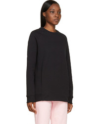 schwarzer Oversize Pullover von Acne Studios