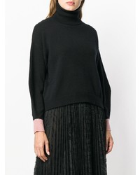 schwarzer Oversize Pullover von Pinko