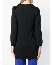 schwarzer Oversize Pullover von Comme des Garcons