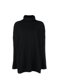 schwarzer Oversize Pullover von Daniela Gregis
