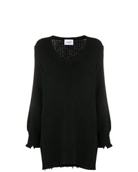 schwarzer Oversize Pullover von Dondup