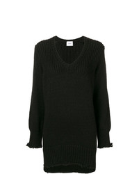 schwarzer Oversize Pullover von Dondup