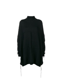 schwarzer Oversize Pullover von Dusan