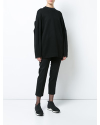 schwarzer Oversize Pullover von Y-3