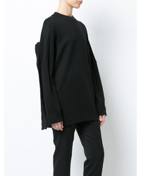 schwarzer Oversize Pullover von Y-3