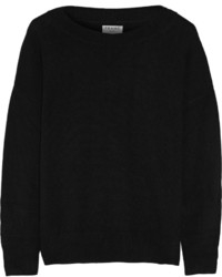 schwarzer Oversize Pullover von Frame Denim