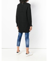 schwarzer Oversize Pullover von Dondup