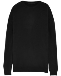 schwarzer Oversize Pullover von Haider Ackermann