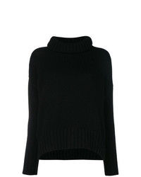 schwarzer Oversize Pullover von Incentive! Cashmere