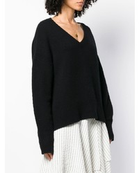 schwarzer Oversize Pullover von N.Peal