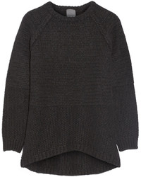 schwarzer Oversize Pullover von Lot 78
