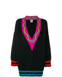 schwarzer Oversize Pullover von M Missoni