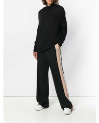 schwarzer Oversize Pullover von Rick Owens