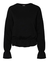 schwarzer Oversize Pullover von Noisy May