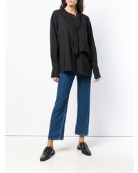 schwarzer Oversize Pullover von Ports 1961