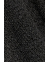 schwarzer Oversize Pullover von Donna Karan