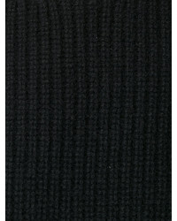 schwarzer Oversize Pullover von The Row