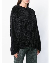 schwarzer Oversize Pullover von Circus Hotel