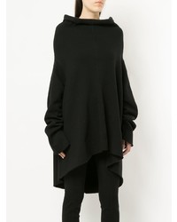 schwarzer Oversize Pullover von Zambesi