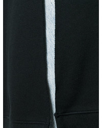 schwarzer Oversize Pullover von MM6 MAISON MARGIELA