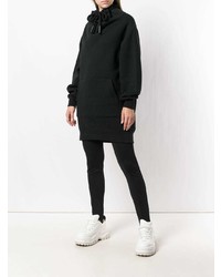 schwarzer Oversize Pullover von T by Alexander Wang