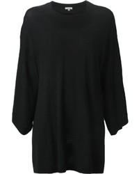 schwarzer Oversize Pullover von P.A.R.O.S.H.