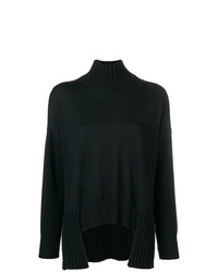 schwarzer Oversize Pullover von Pierantoniogaspari