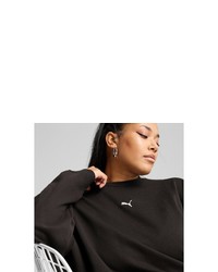 schwarzer Oversize Pullover von Puma