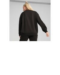 schwarzer Oversize Pullover von Puma