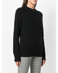 schwarzer Oversize Pullover von Cristaseya