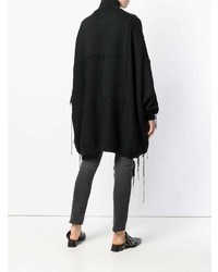 schwarzer Oversize Pullover von Dusan