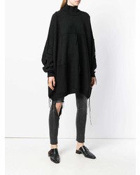 schwarzer Oversize Pullover von Dusan