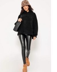 schwarzer Oversize Pullover von SASSYCLASSY