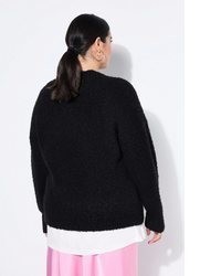 schwarzer Oversize Pullover von Studio Untold