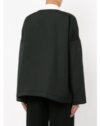 schwarzer Oversize Pullover von Nehera