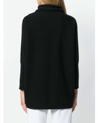 schwarzer Oversize Pullover von Philo-Sofie