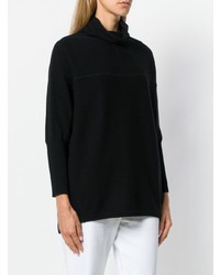 schwarzer Oversize Pullover von Philo-Sofie