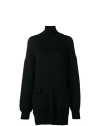 schwarzer Oversize Pullover von Y's
