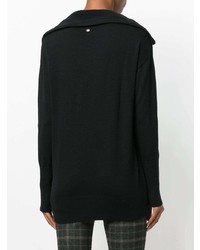 schwarzer Oversize Pullover von Sottomettimi